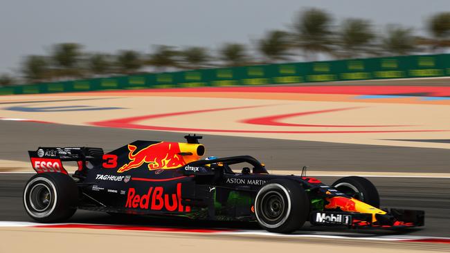 Daniel Ricciardo during practice for the Bahrain Formula One Grand Prix.
