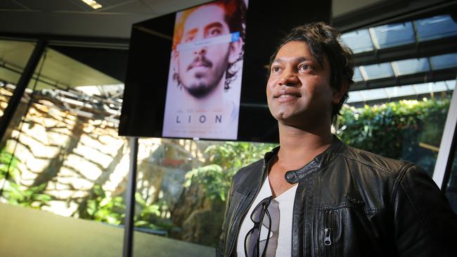 Saroo Brierley in Hobart. First look at the new poster for the film Lion starring Dev Patel and Nicole Kidman.