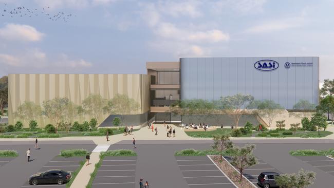 The new $88m sports science hub to be built at Mile End. Picture: Supplied
