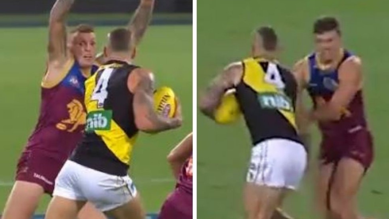 Dustin Martin was tamed on Friday night.