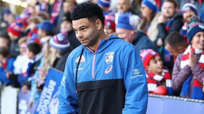 Jason Johannisen could be the main man in the Bulldogs’ defence. Picture: Robert Cianflone/Getty Images