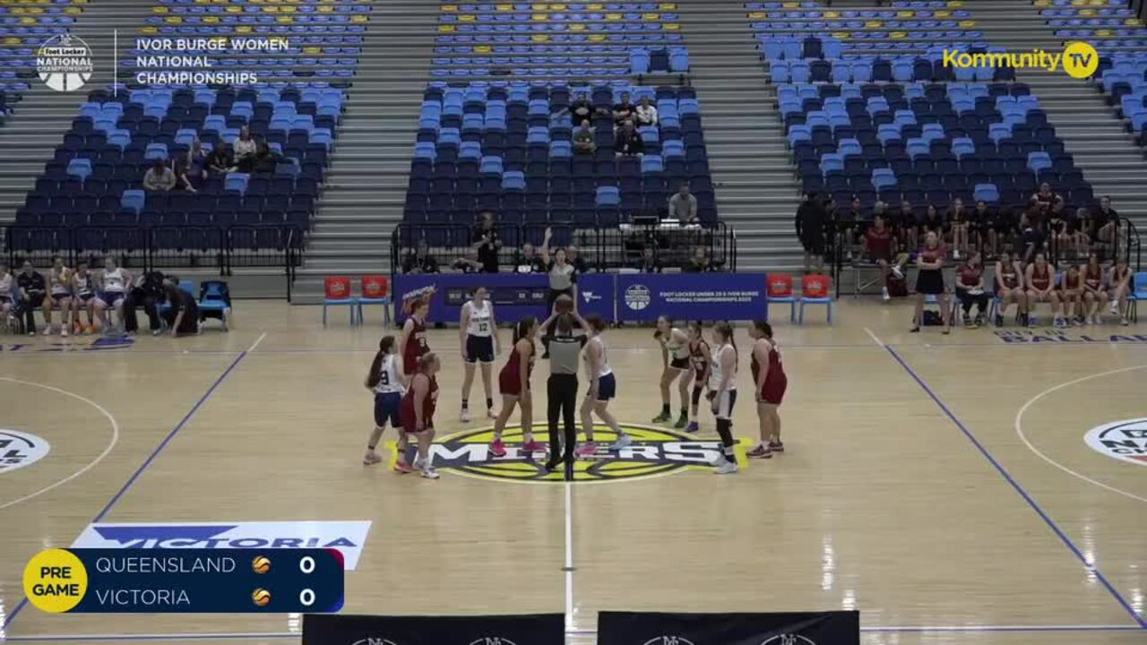 Replay: Queensland v Victoria (IB Women) - 2025 Basketball Australia U20's & Ivor Burge National Championships Day 2