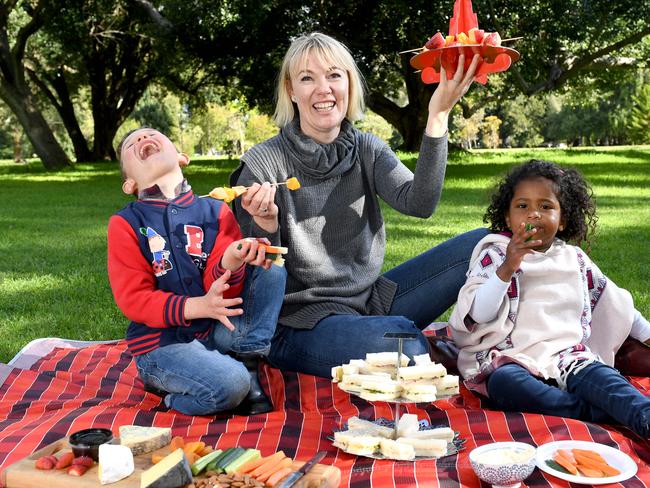 The typical Aussie mum does about 14 hours a week of housework, is married with two kids, has two cars and a three-bedroom house. Picture: Tricia Watkinson