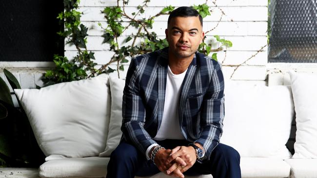 Pop singer-songwriter Guy Sebastian in Sydney, photographed on March 31, 2021.. Picture: Don Arnold