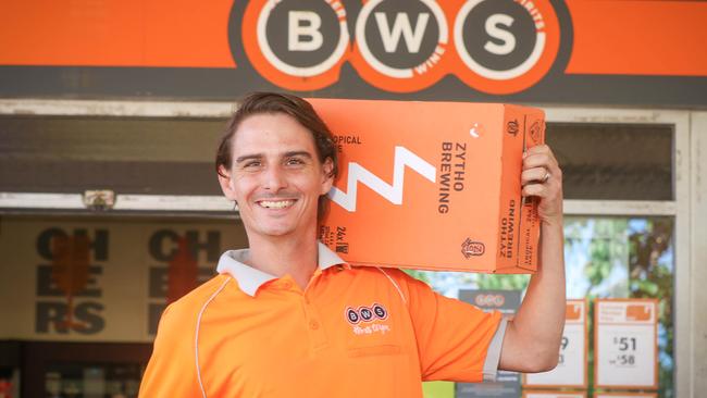 Matthew Schier from BWS. Picture Glenn Campbell