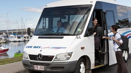 The Kan-go bus service will be upgraded to an on-demand service from February 20 at Hervey Bay.