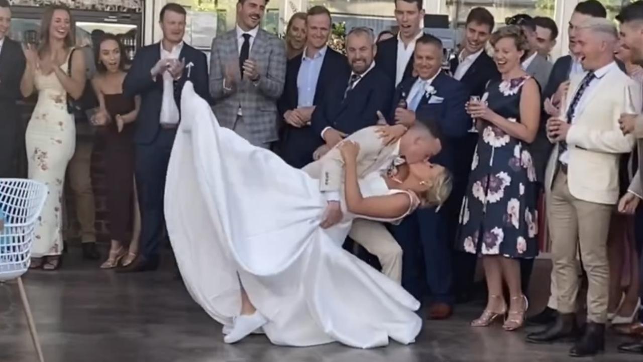 Jockey Patrick Moloney and Jess Patton marry at racing's wedding of the  year