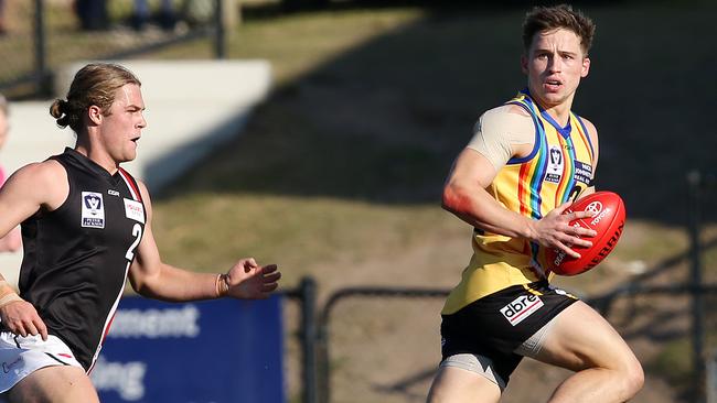 Jack Billings in action in the VFL. Picture: Michael Klein