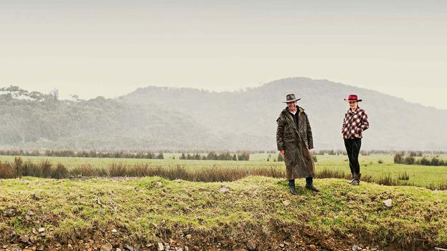 Andrew and Gabi French of Snowy River Station. Picture: Jessica Shapiro