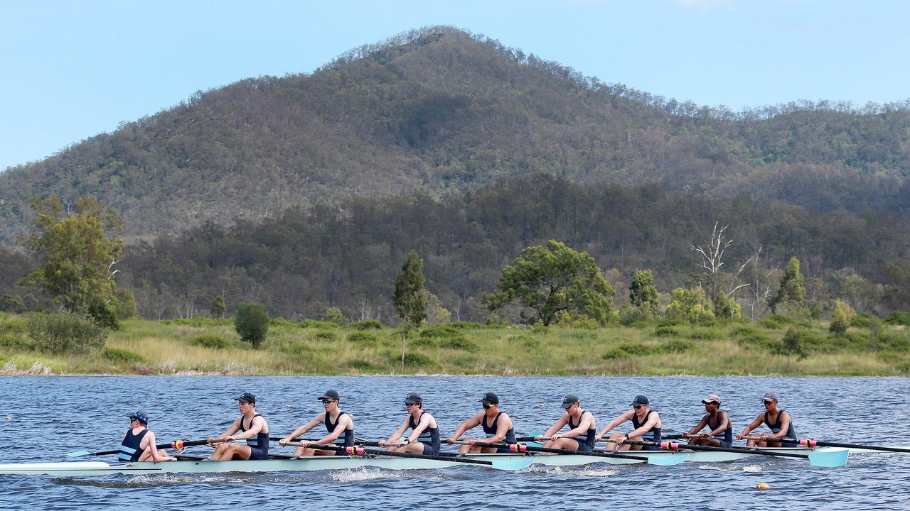 GPS Head of the River, Lake Wyaralong. Picture: Sarah Marshall/AAP