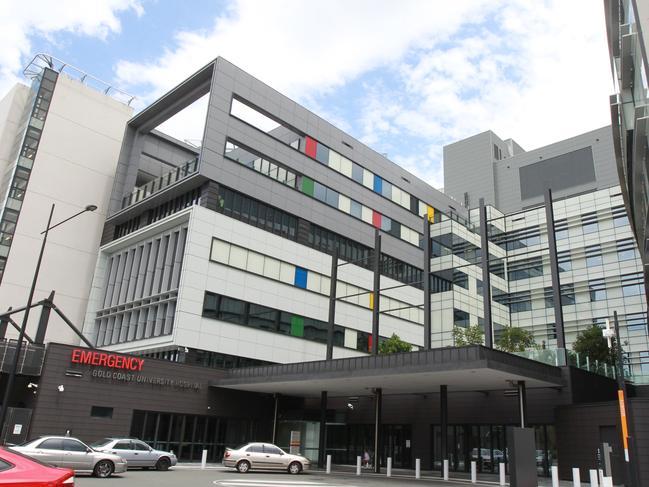 Generic pictures  of the outside of the Gold Coast University Hospital at Parkwood .Picture Mike Batterham