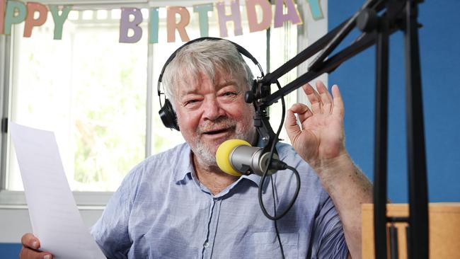 Cairns FM 89.1 community radio station will celebrate 40 years of broadcasting this Saturday The station is on air 24 hours a day thanks to more than 100 volunteers from many different nationalities and ethnic groups. Brian Stevenson is the president of Cairns FM 89.1. Picture: Brendan Radke