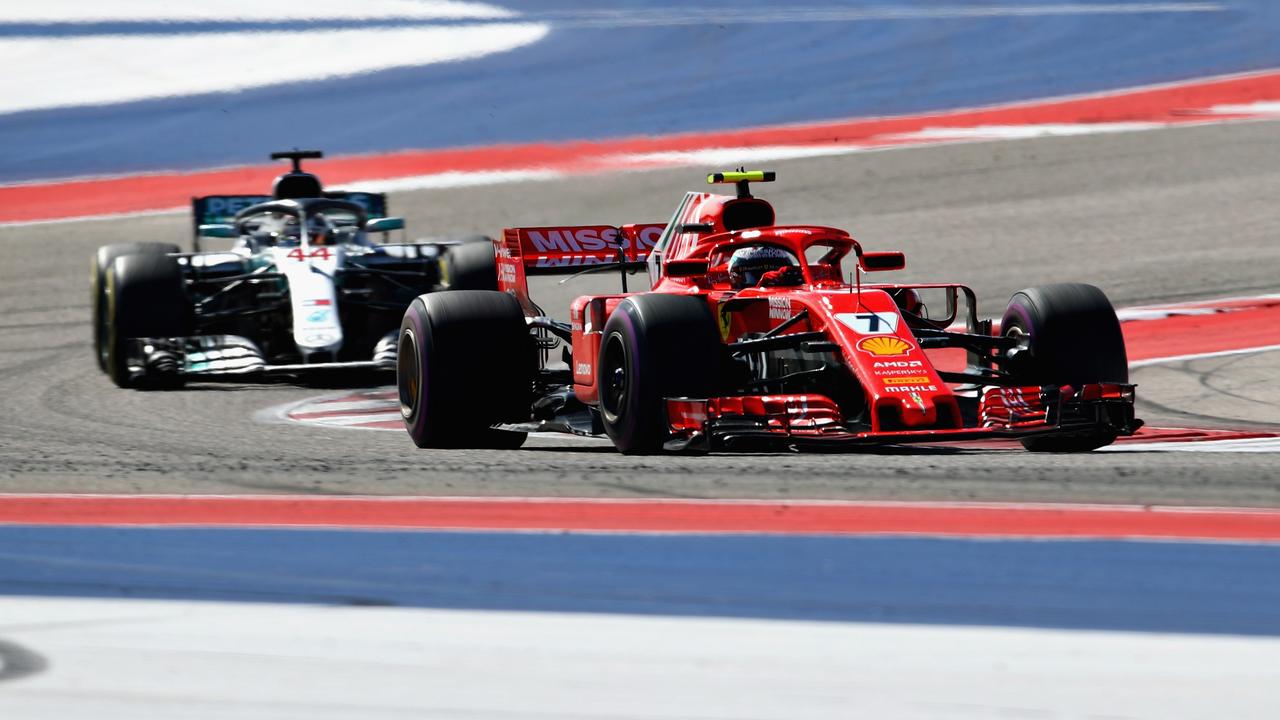 Räikkönen wins in Austin ahead of Verstappen, Hamilton, as title