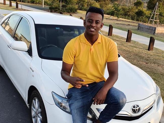 Girum Mekonnen, 19, was allegedly murdered in O’Callaghan Park. Picture Facebook