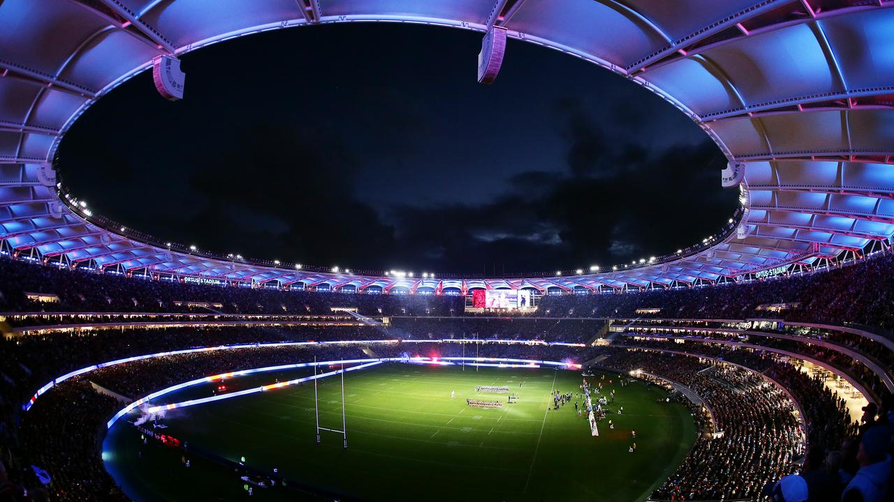 The WA government made a late bid to host the NRL Grand Final at Optus Stadium. Picture: Will Russell/Getty Images