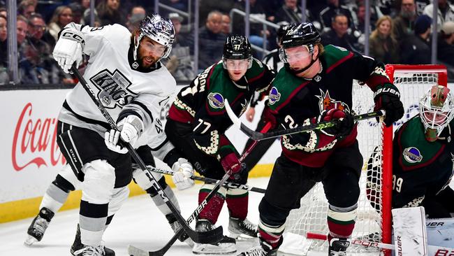 An NHL match between the Los Angeles Kings and the Arizona Coyotes. Picture: Getty Images