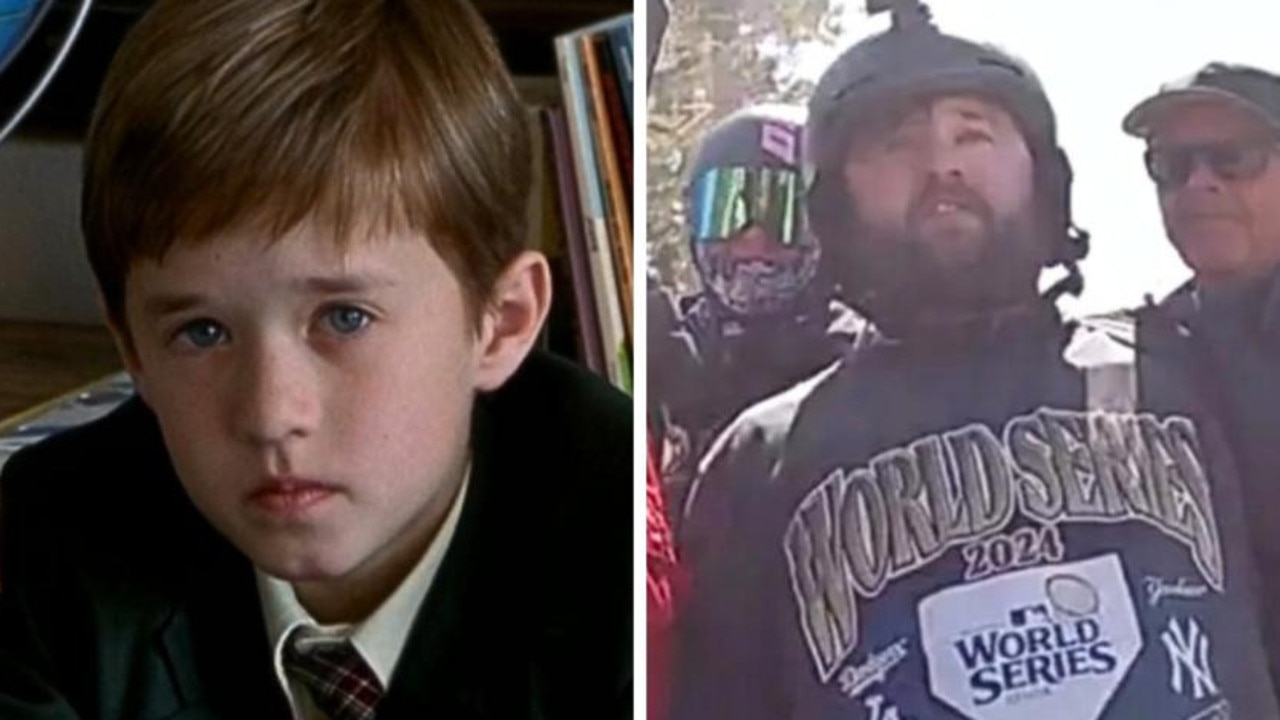 Childhood movie star Haley Joel Osment was recently arrested. Picture: Supplied