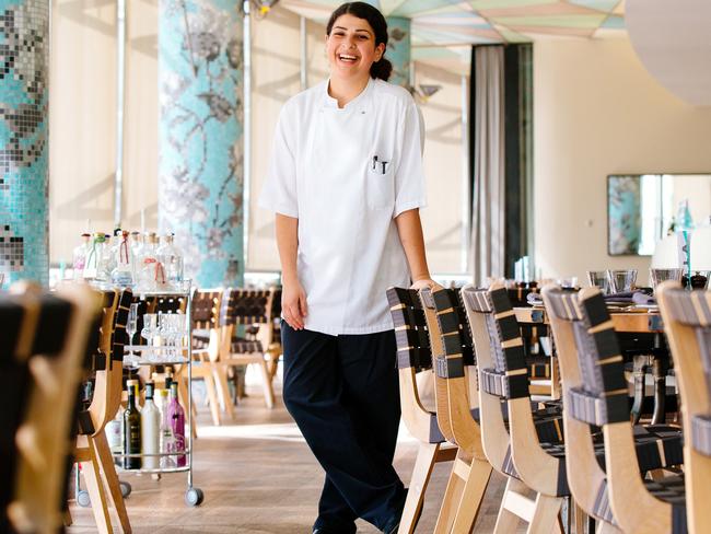 Junior sous chef at The Star’s Flying Fish Rebecca Merhi says Millennials are “always on”. Picture: Jonathan Ng