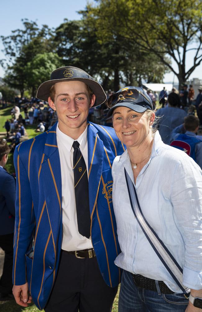 Dom and mum Margot Black. Picture: Kevin Farmer