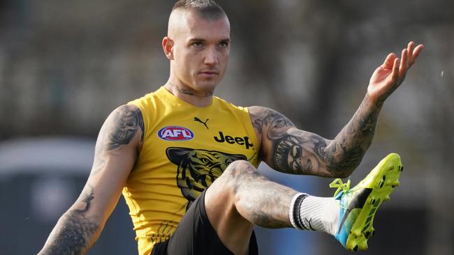 Dustin Martin has missed only seven games since making his AFL debut.