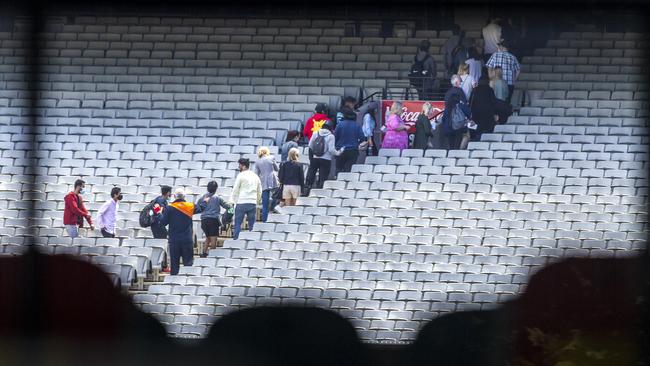 It is understood contingencies were drawn up for if Adelaide Oval was not ready to host the first test match against India. Picture: Wayne Taylor