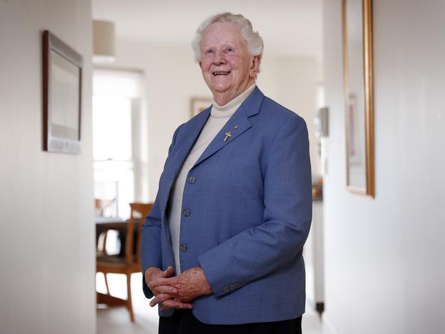 Sister Anthea Groves, 82, was a bit of a rebel nun. Picture: Sam Ruttyn