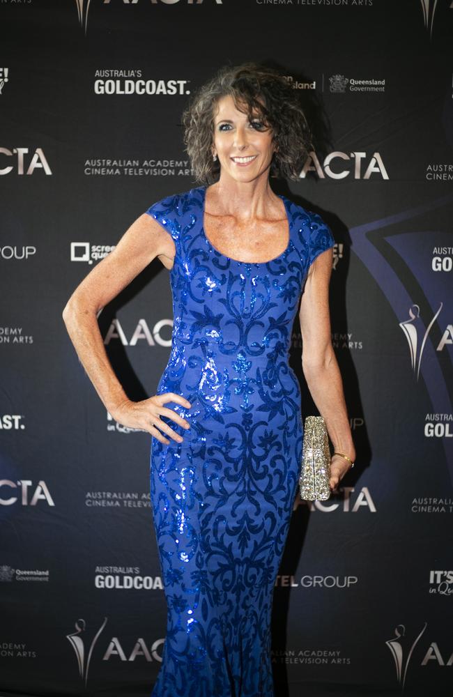 Tracie Eaton at AACTA Oscars Screening at the Home of the Arts, Gold Coast. Picture: Jessie Jean