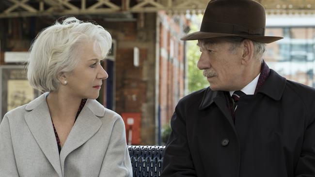 Acting powerhouses Helen Mirren and Ian McKellen join forces in The Good Liar. Picture: Warner Bros.