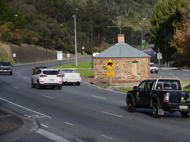 South Eastern Freeway near Tollgate, Monday, June 4, 2018. (AAP Image/ Brenton Edwards)