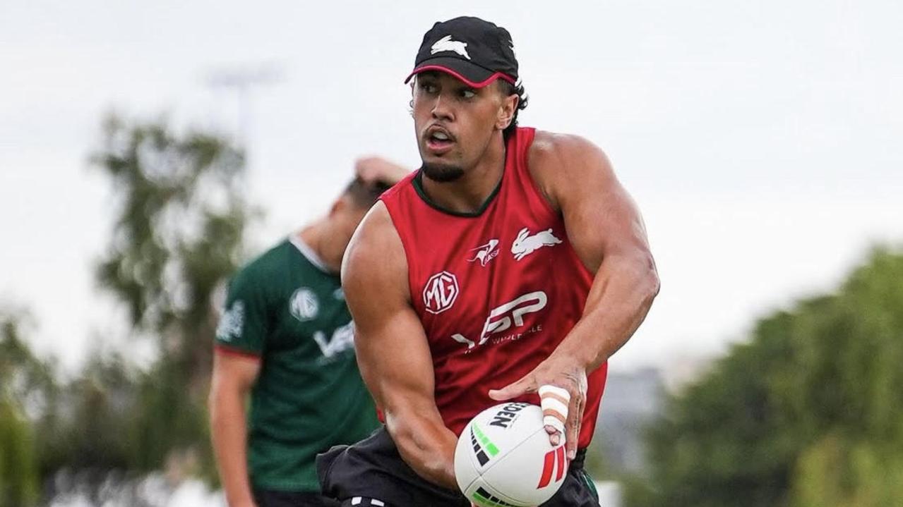 Keaon Koloamatangi lost a lot of weight over summer after giving up one of his favourite desserts. Picture: Instagram