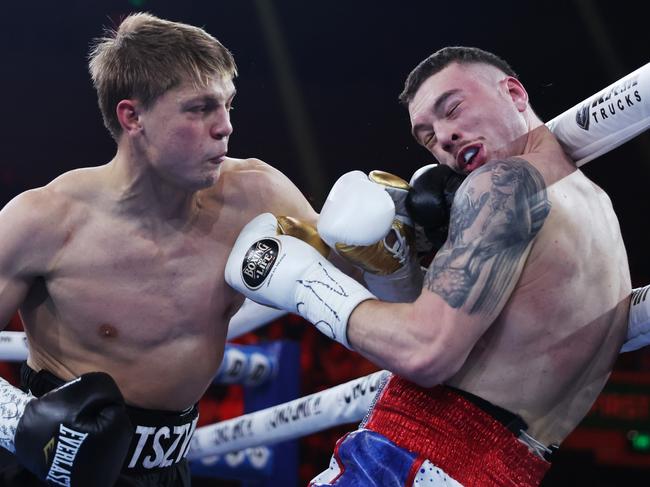 Nikita Tszyu obliterated Ben Bommber in May. Picture: Robert Cianflone/Getty Images