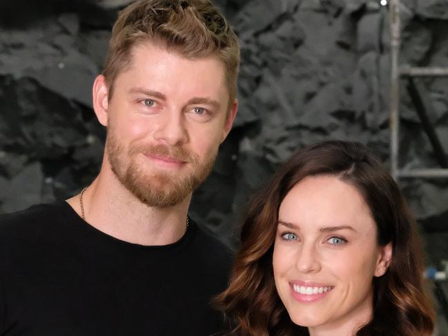 Luke Mitchell and Jessica McNamee will star in Black Water: Abyss in Brisbane