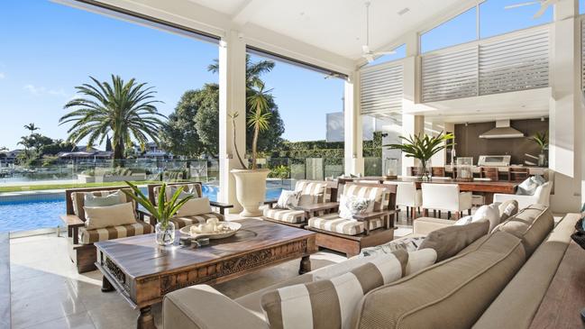 A giant property at Broadbeach Waters has sold for $12.5 million, setting a 2020 record for a house fronting the Nerang River. The 249-255 Monaco St residence is the 1300 sqm Villa Cantarocco, which was regarded as the city’s largest house when it was built in the 1970s.