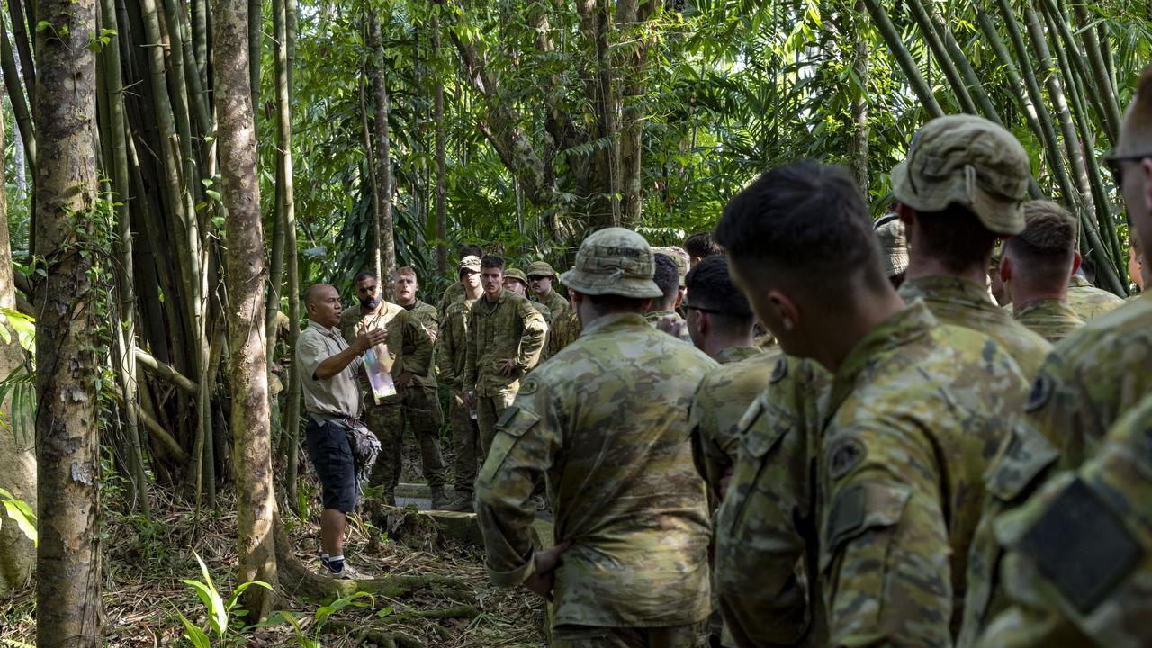 The troops stomped the Sandakan Death March trail over several days. Picture: Department of Defence.