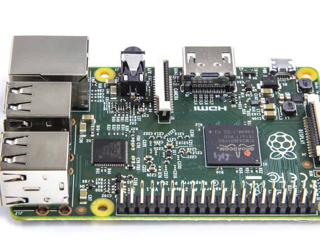 The second generation Raspberry Pi computer