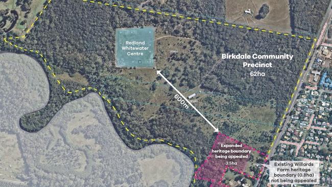 Redland City Council is poised to approve earthworks and the first stages of a $300 million precinct, which will one day house an Olympic whitewater rafting venue.