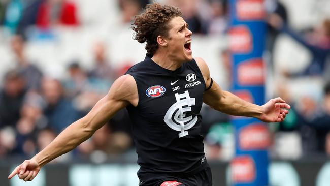 Charlie Curnow’s emergence has Blues fans excited. Pic: Getty Images