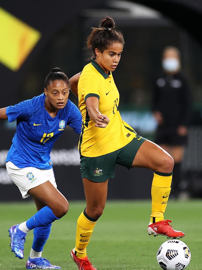 Mary Fowler is one of the brightest stars for the Matildas.