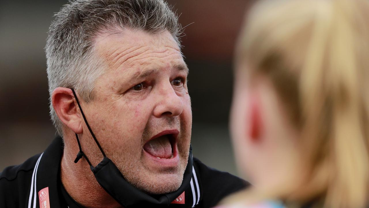 Collingwood coach Steve Symonds expects expansion clubs to attempt to poach his players. Picture: AFL Photos/Getty Images.