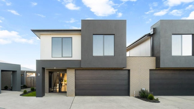 Even in regional Victoria, townhouses like 3/43 McNulty Drive, Traralgon, which has a $629,000 asking price are likely to come with stamp duty costs for first-time buyers.