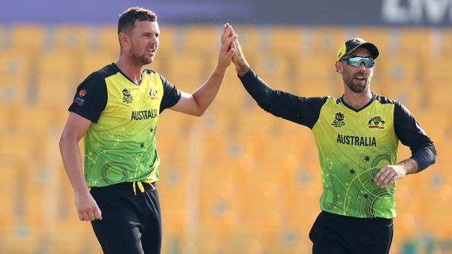 Josh Hazlewood has been grinding away at batsmen all tournament. Picture: Getty Images