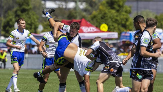 U17s boys Koori Knockout grand final, La Perouse Panthers vs Bundjalung Baygal Warriors. Picture: Andrea Francolini