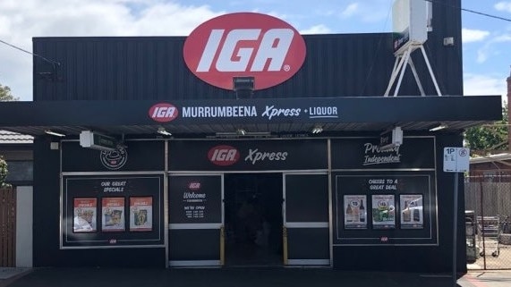 IGA Murrumbeena was forced to impose purchase limits of two milk products per customer on Wednesday afternoon. Picture: Facebook