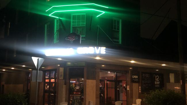 Police were called to the Camelia Grove Hotel in Alexandria on Saturday afternoon.