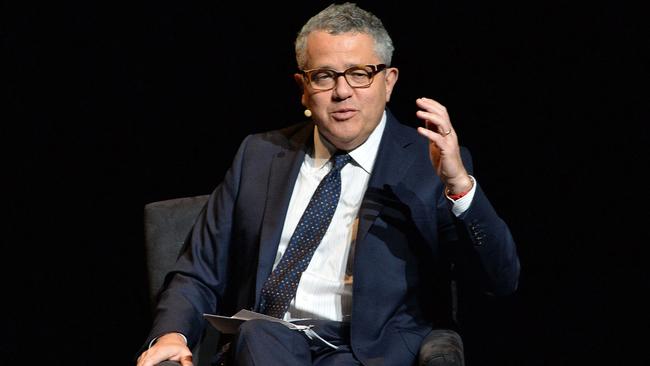 CNN legal expert Jeffrey Toobin, who is back on air eight months after he exposed himself in a Zoom call. Picture: AFP