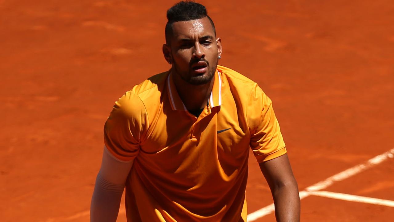 Nick Kyrgios’ French Open problem.