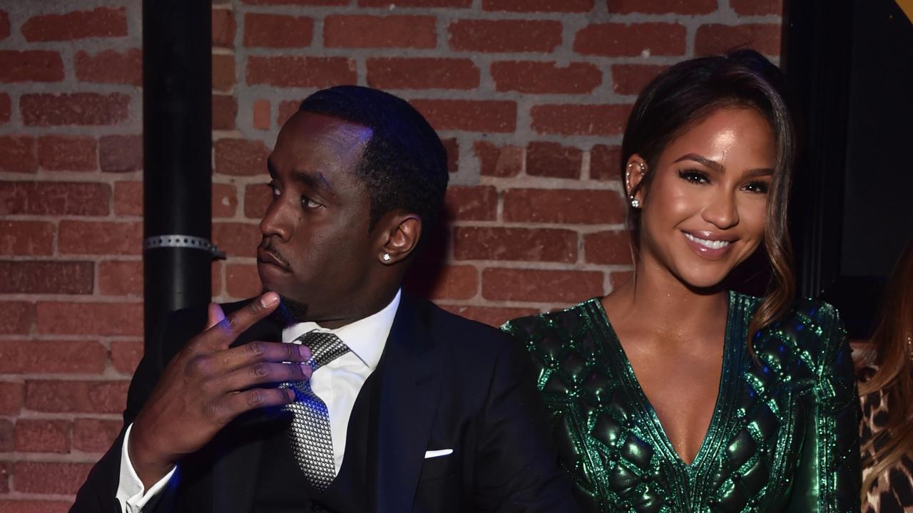 Sean 'Diddy' Combs and actress Cassie Ventura. Picture: Getty