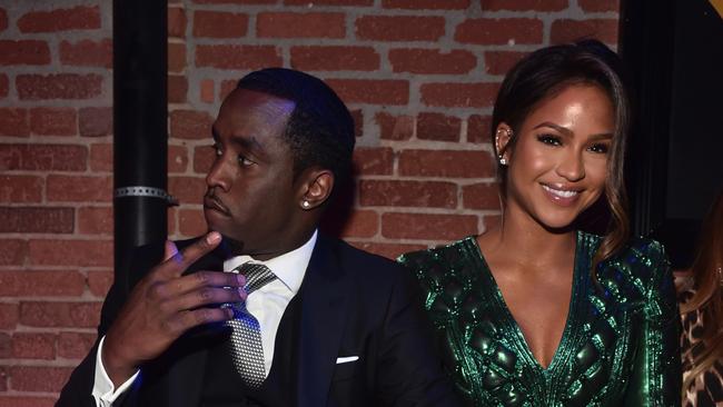 Sean 'Diddy' Combs and actress Cassie Ventura. Picture: Getty