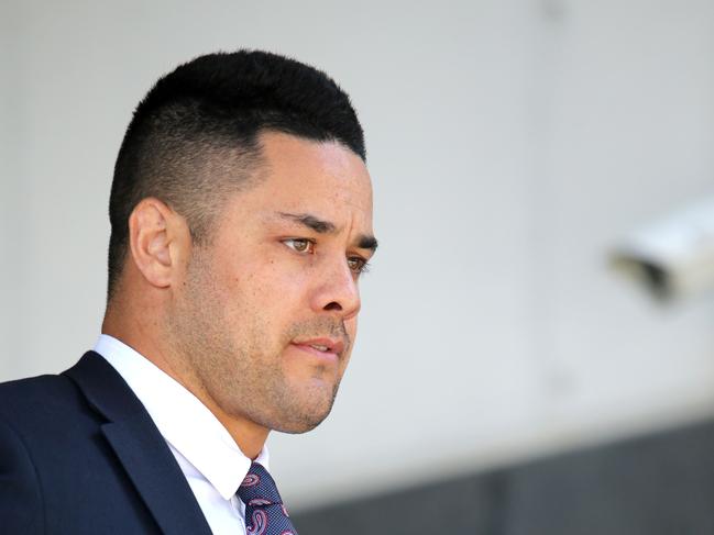 The ex-NRL star said he was ‘disappointed’ with the outcome of a hung jury. Picture NCA NewsWire / Peter Lorimer