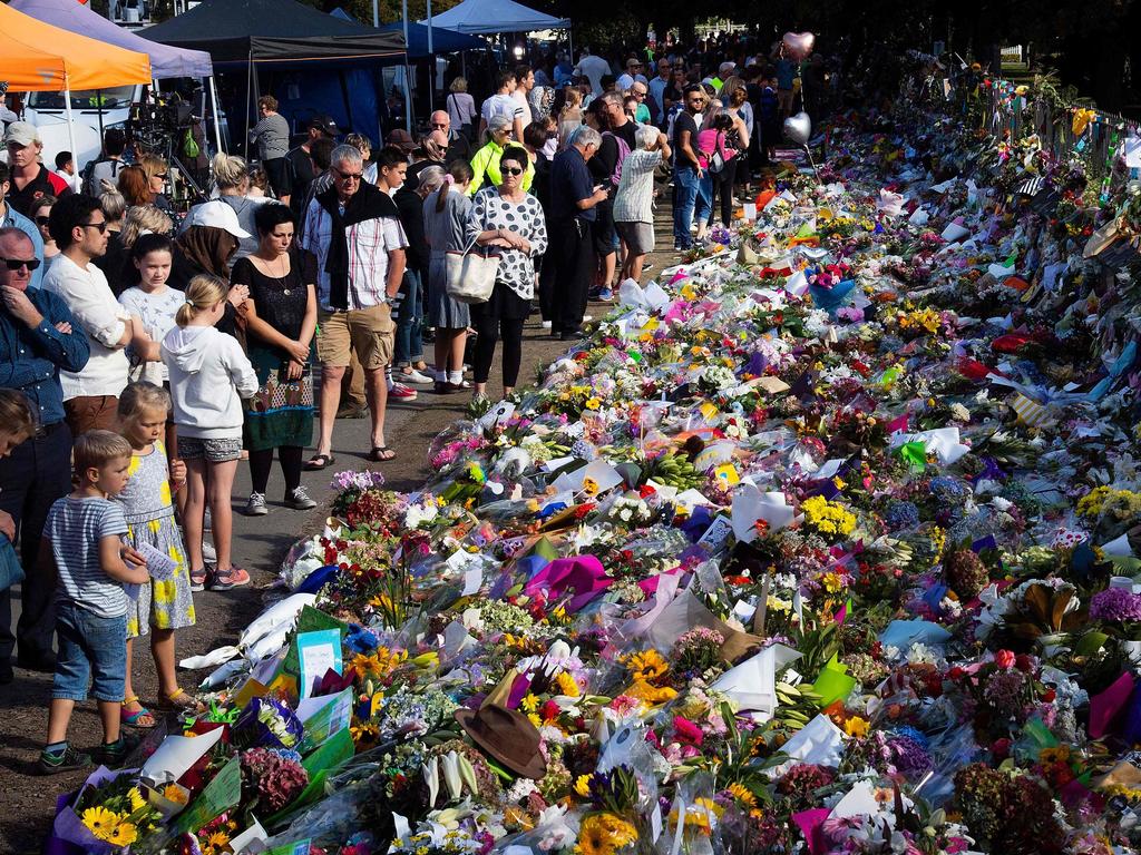 The attack was met with an outpouring of compassion. Picture: Marty MELVILLE / AFP.
